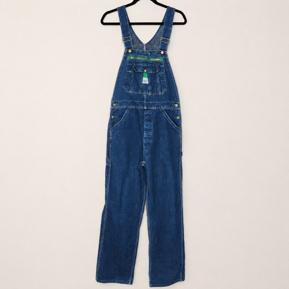 Vintage Liberty Overalls Mens 33x34 Denim Bib Workwear Carpenter 90s Farmcore